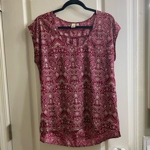 Short sleeve blouse